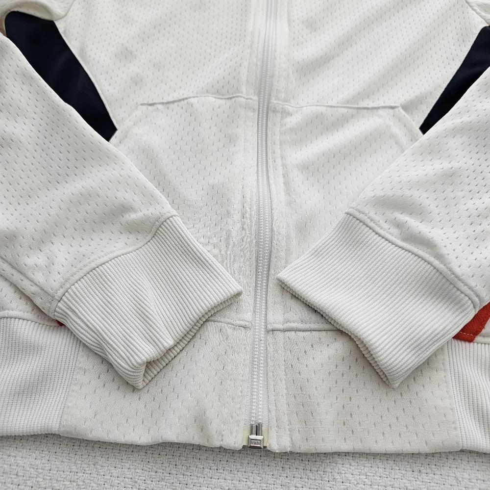 Vintage Nike Track Jacket Lightweight Full zip Woman's size 8-10 Nylon - Picture 11 of 16